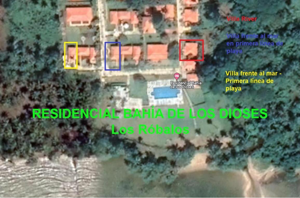 Villa Frente Al Mar En Primera Linea De Playa Los Robalos Luaran gambar